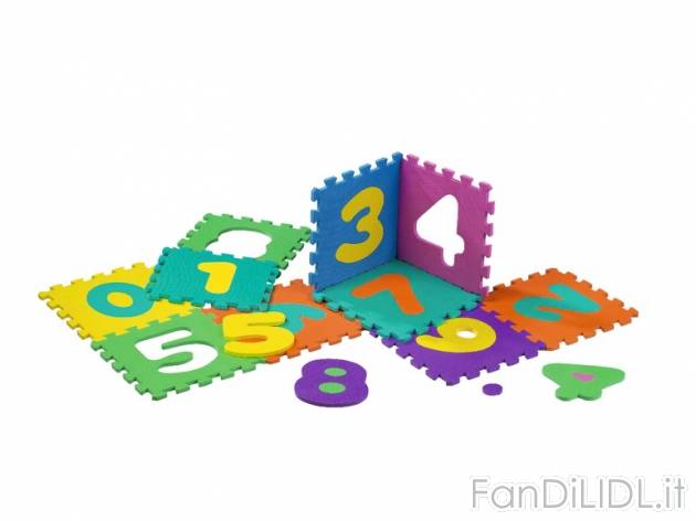 Tappeto puzzle , prezzo 9,99 &#8364; per Alla confezione 
- Per giocare in ...