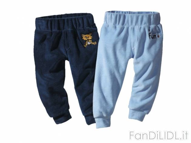 Pantaloni da neonato Lupilu, prezzo 5,99 &#8364; per Alla confezione 
- Felpati ...