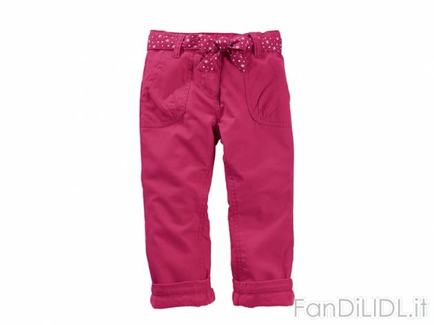 Pantaloni da bambina Lupilu, prezzo 7,99 &#8364; per Alla confezione 
- Fodera ...