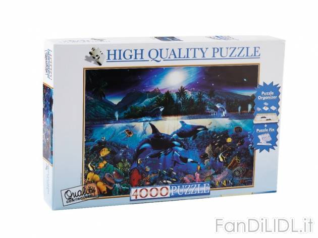 Puzzle 4000 pezzi , prezzo 12,99 &#8364; per Alla confezione 
- A scelta fra ...