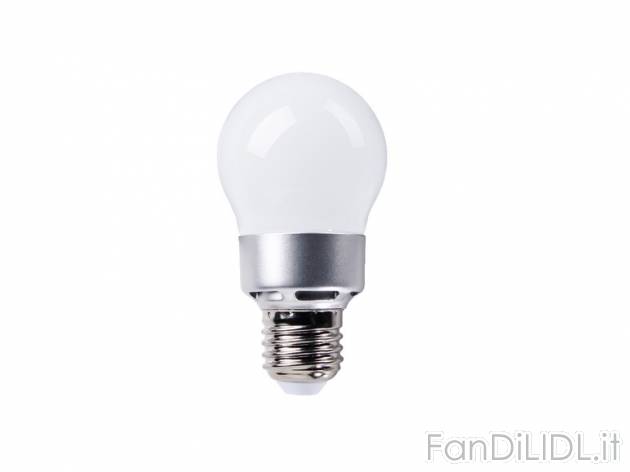 Lampadina a LED Livarno Lux, prezzo 2,99 &#8364; per Alla confezione 
- Bianco ...