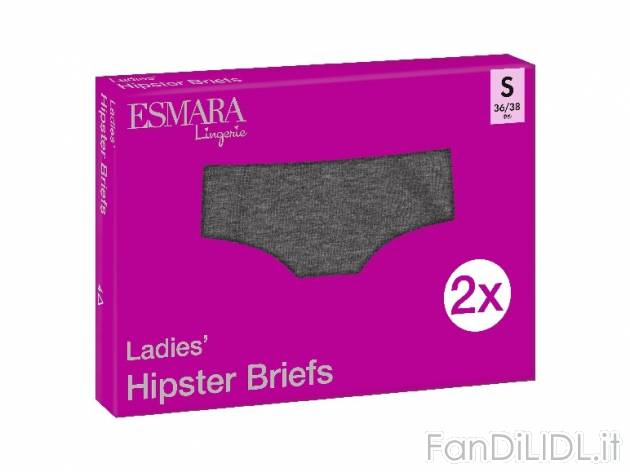 Culottes da donna Esmara, prezzo 2,99 &#8364; per Alla confezione 
- Basic dalla ...