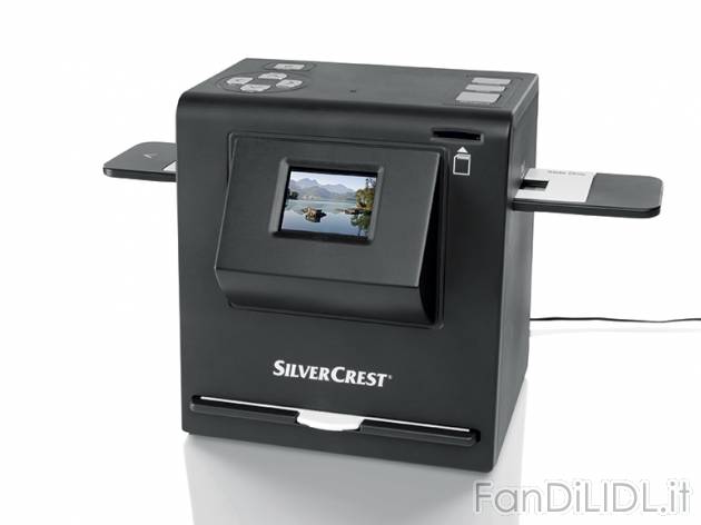 Scanner 4 in 1 per diapositive, negativi, foto e biglietti da visita Silvercrest, ...