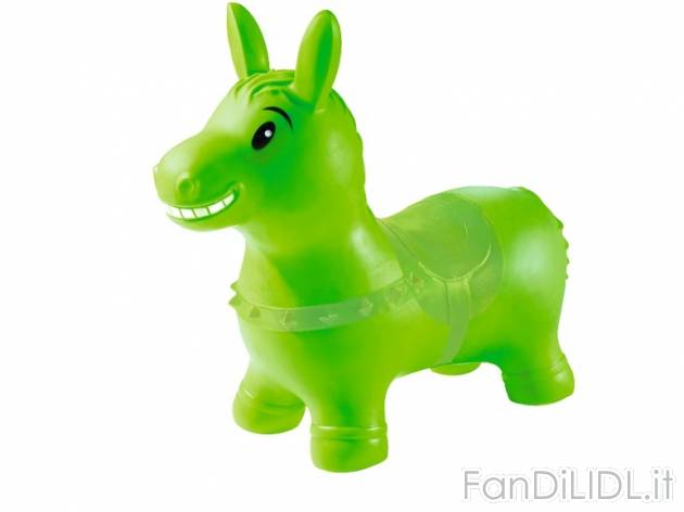 Pony gonfiabile , prezzo 12,99 &#8364; per Alla confezione 
- Dimensioni: ca. ...