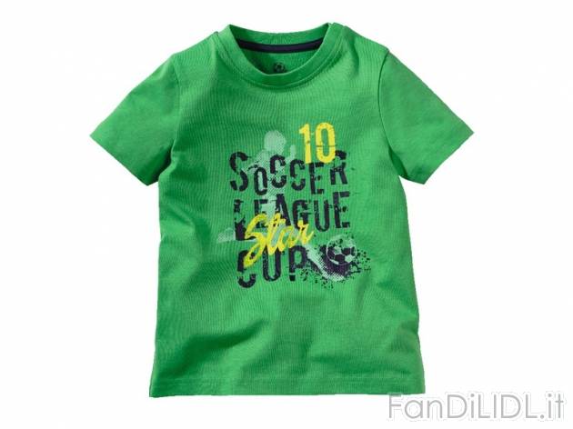 T-shirt da bambino Lupilu, prezzo 2,99 &#8364; per Alla confezione 
- In morbido ...