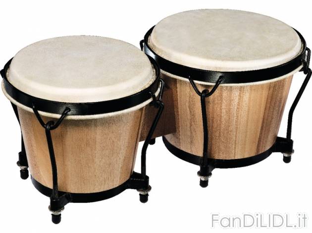 Set bongo , prezzo 22,00 &#8364; per Al set 
- Due bonghi accordabili in vero ...