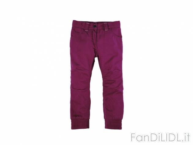 Pantaloni da bambina Lupilu, prezzo 7,99 &#8364; per Alla confezione 
- Fodera ...
