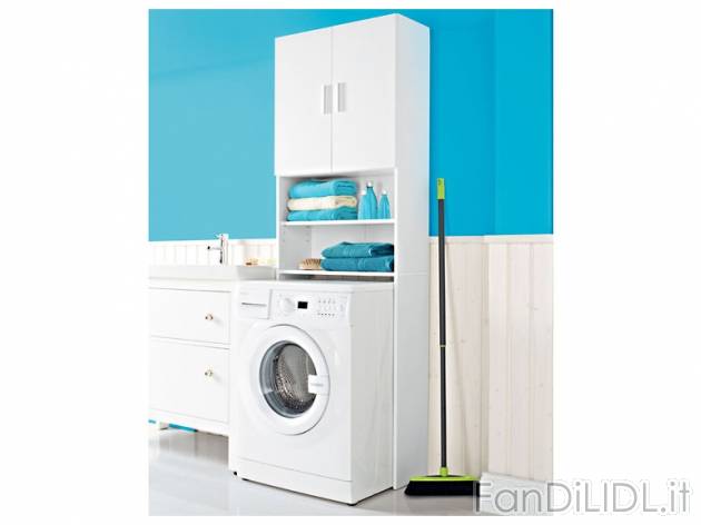 Mobile sopra lavatrice terminali antivento per stufe a for Mobile porta lavatrice e asciugatrice leroy merlin