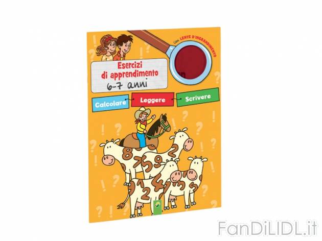 Libro di esercizi per bambini , prezzo 2,99 &#8364; per Alla confezione 
- ...