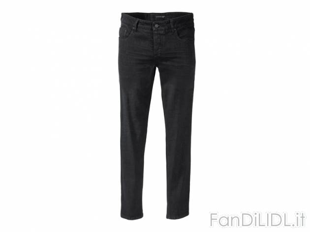 Jeans da uomo Slim Fit Livergy, prezzo 12,99 &#8364; per Alla confezione 
- ...