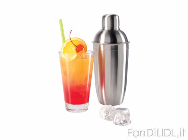 Shaker per cocktail o secchiello per ghiaccio con pinza Ernesto, prezzo 4,99 &#8364; ...