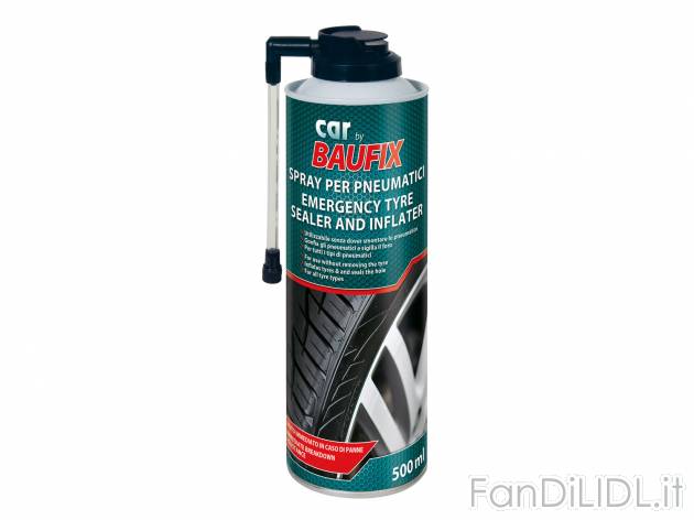Gonfia e ripara pneumatici spray per auto 500ml , prezzo 3.99 &#8364; per Alla ...