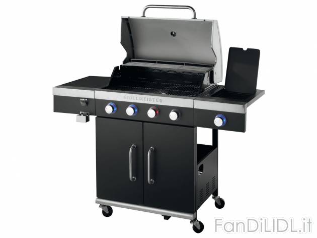 Barbecue a gas Grill-meister, prezzo 299.00 &#8364; 
- Sistema Rost-in-Rost: ...