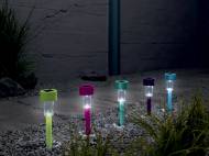 Lampada LED ad energia solare con picchetto, 5 pezzi Melinera, ...
