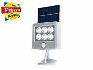 Faro LED ad energia solare, con sensore