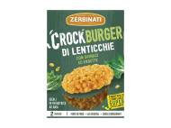 Crock burger di lenticchie con spinaci