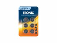 Batterie a bottone Tronic, prezzo 0.99 &#8364; 
6 pezzi
Caratteristiche
 ...