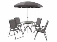 Set tavolo con ombrellone e sedie da giardino Livarno, prezzo ...