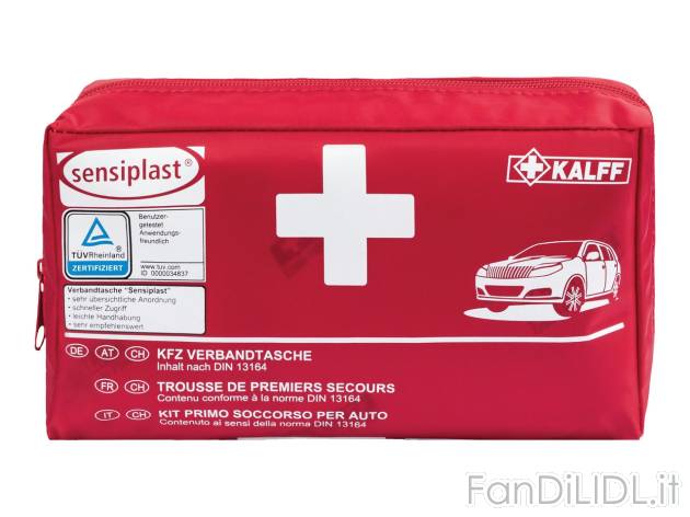 Kit primo soccorso per auto , prezzo 6,99 EUR 
Kit primo soccorso per auto 44 pezzi ...