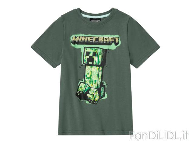 T-shirt da bambino Minecraft , prezzo 6.99 EUR