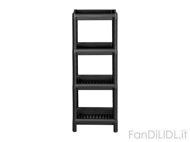 Scaffale con 4 ripiani , prezzo 9.99 EUR 
Scaffale con 4 ripiani 
- Portata max.: ...