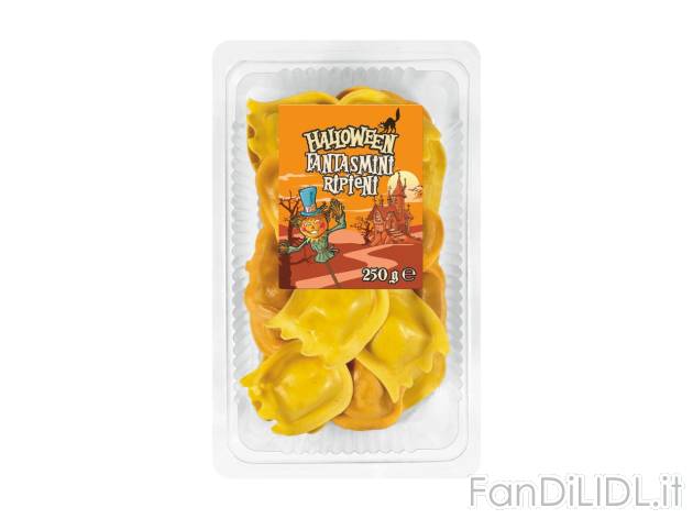 Fantasmini Pasta ripiena alla zucca , prezzo 1.49 EUR 
Fantasmini Pasta ripiena ...