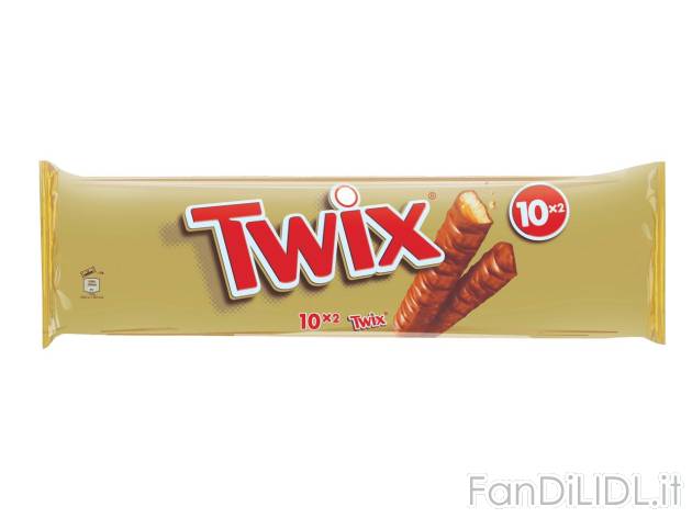 Twix , prezzo 3.29 EUR  
Twix    
-  10X2 pezzi