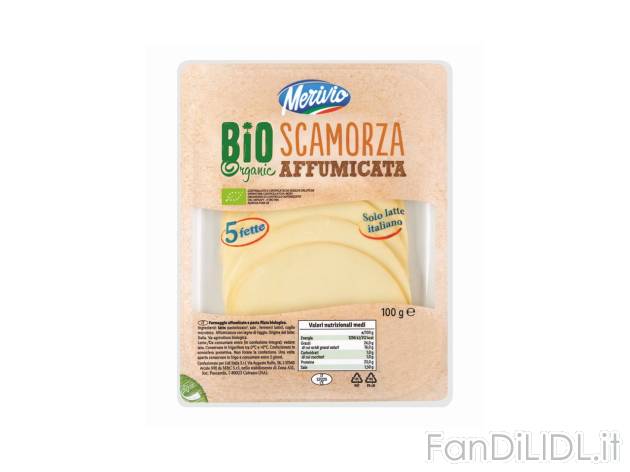 Scamorza affumicata a fette bio , prezzo 1.19 EUR 
Scamorza affumicata a fette ...