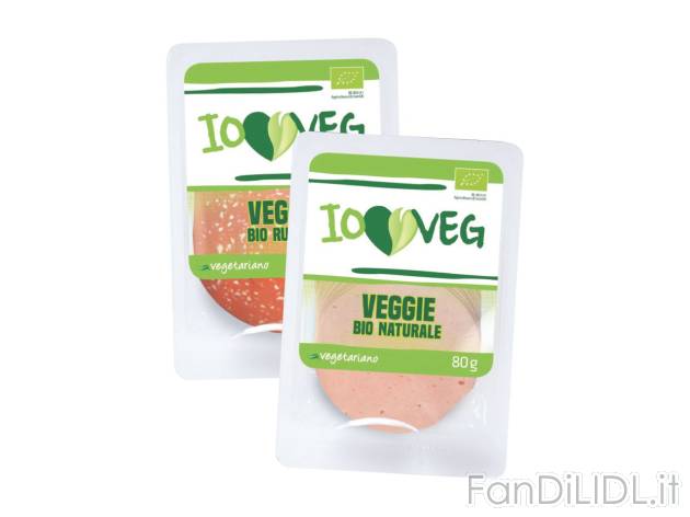 Veggie bio Affettato , prezzo 2.19 EUR  
Veggie bio Affettato    
-  Naturale o rustico