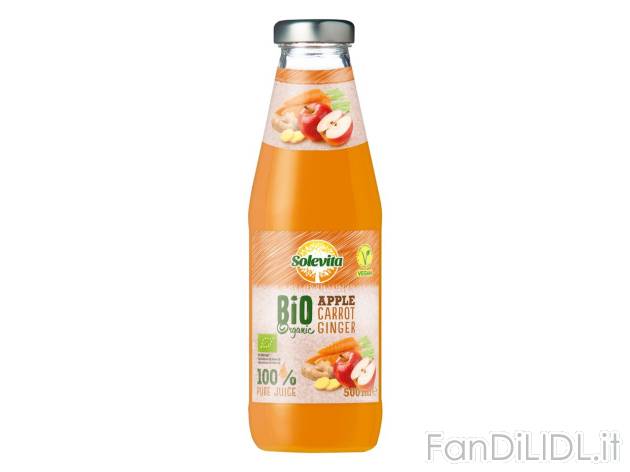 Succo di mela, carota e zenzero bio , prezzo 1.79 EUR