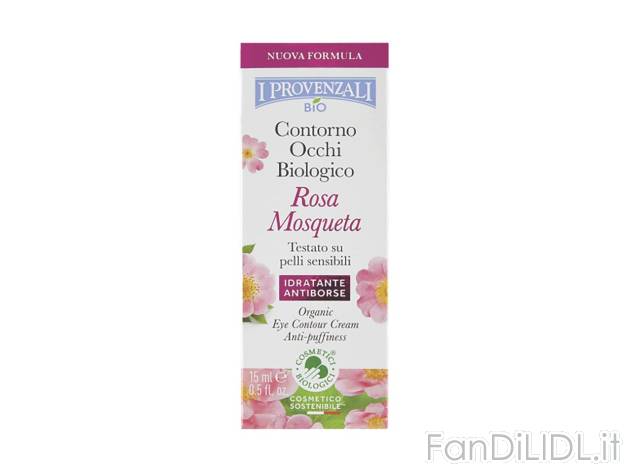 Contorno occhi biologico Rosa Mosqueta , prezzo 3.29 EUR 
Contorno occhi biologico ...