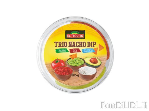 Trio nacho dip , prezzo 2.49 EUR