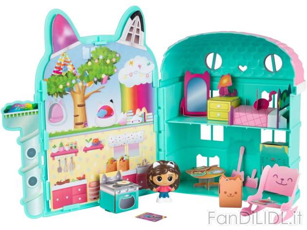 Mini casa delle bambole Gabby&#x27;S , prezzo 19,99 EUR 
Mini casa delle bambole ...