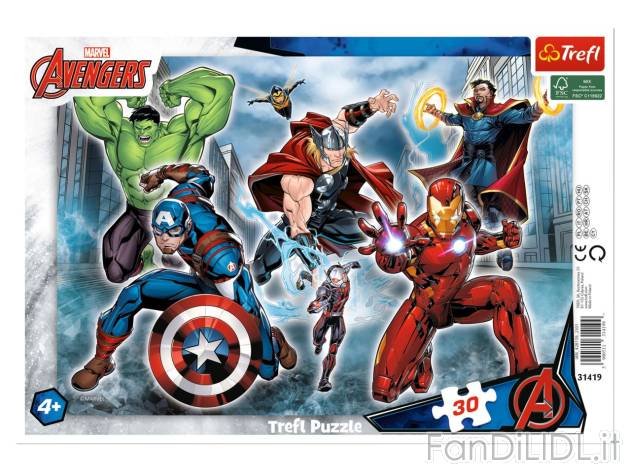 Puzzle per bambini Avengers, Paw Patrol, , prezzo 2.49 EUR 
Puzzle per bambini &quot;Avengers, ...