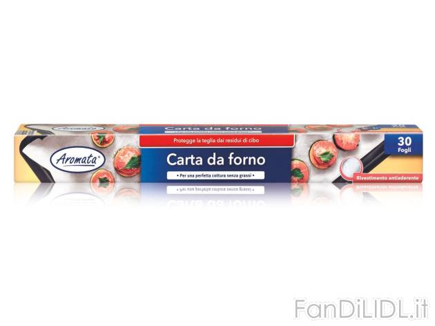 Carta da forno in fogli , prezzo 1.39 EUR 
Carta da forno in fogli 
GRATIS* PER ...