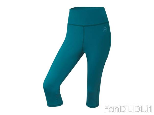 ODAWA Pantaloni Capri Da Pigiama Donna - Morbidi, Con Tasche - Viola Medio/rosso - Taglia S