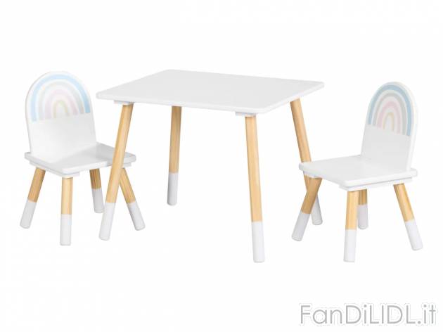 Tavolo con 2 sedie per bambini , prezzo 39,99 EUR 
Tavolo con 2 sedie per bambini ...