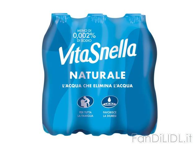 Vitasnella acqua minerale naturale , prezzo 1.09 EUR