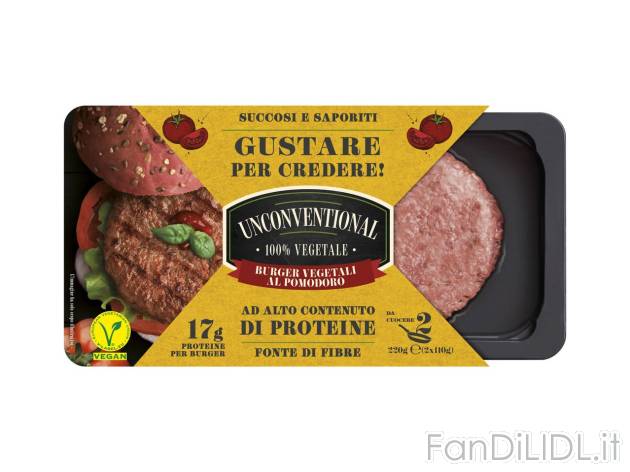 Unconventional Burger con Pomodoro , prezzo 3.39 EUR