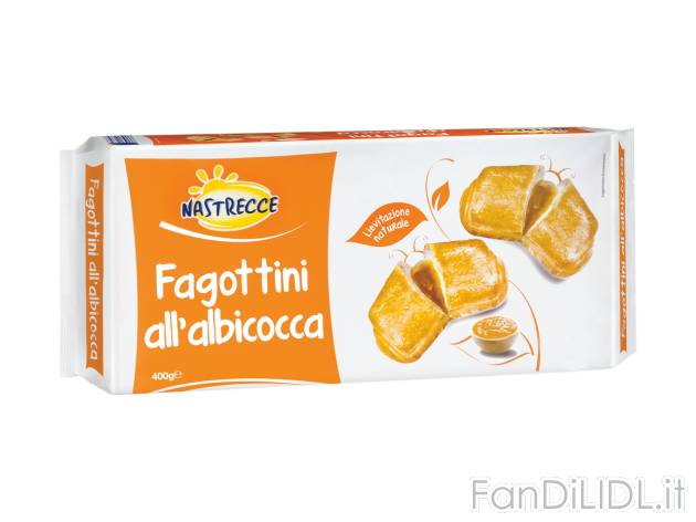 Fagottini all’albicocca , prezzo 1.39 EUR