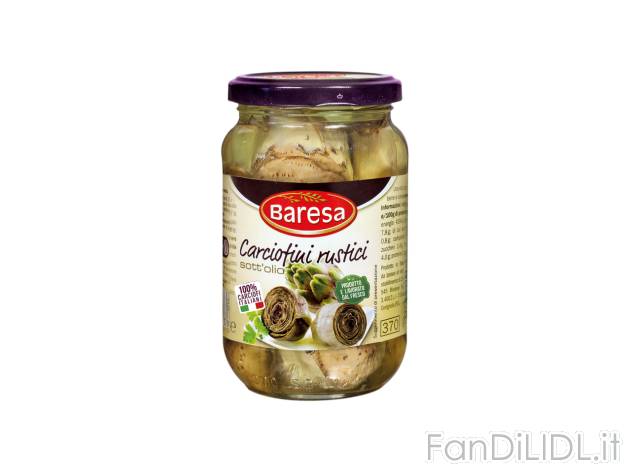 Carciofini rustici sott’olio , prezzo 1.89 EUR