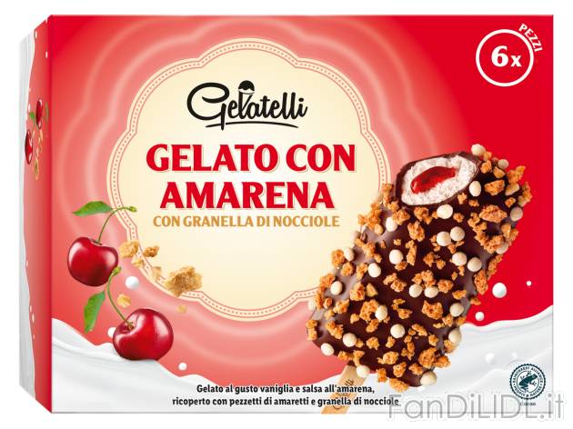 Gelato pralinato all’amarena , prezzo 1.89 EUR