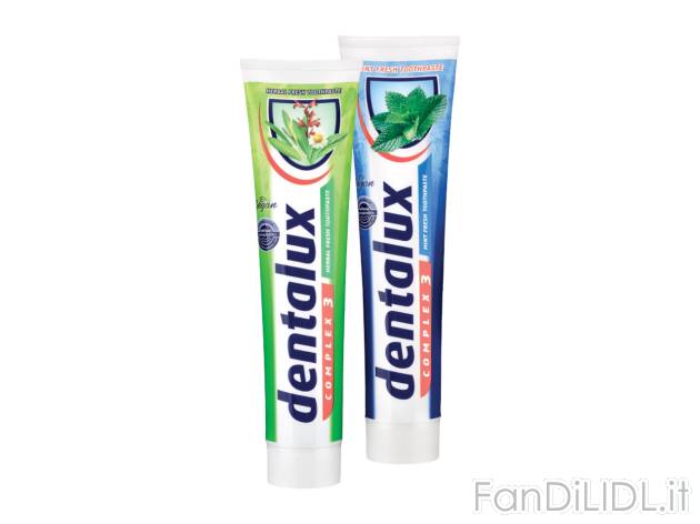 Dentifricio base fluoro , prezzo 0.69 EUR