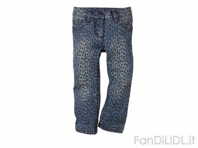 Jeans da bambina Lupilu, prezzo 6,99 &#8364; per Alla confezione 
- Misure: ...