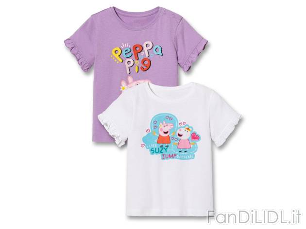 T-shirt da bambina Peppa Pig , prezzo 4.99 EUR