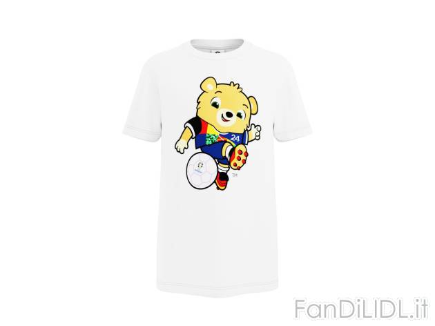 T-shirt da bambino UEFA 2024 , prezzo 4.99 EUR