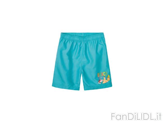 Shorts mare da bambino Minions, Paw , prezzo 4.99 EUR