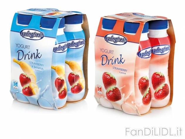 Yogurt da bere Italiamo, prezzo 1,39 &#8364; per 4x 200 g, € 1,74/kg EUR. ...