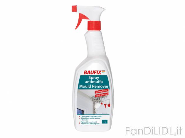 Spray antimuffa , prezzo 3.99 &#8364; 
- 1 l
- Usare i biocidi con cautela.
- ...