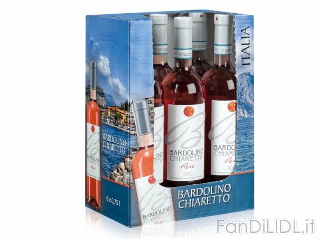 Bardolino Chiaretto Rosè DOP , prezzo 7,96 &#8364; per 6x 0,75 l, € 1,77/l ...